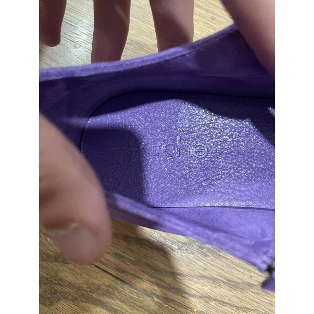 Arche purple suede